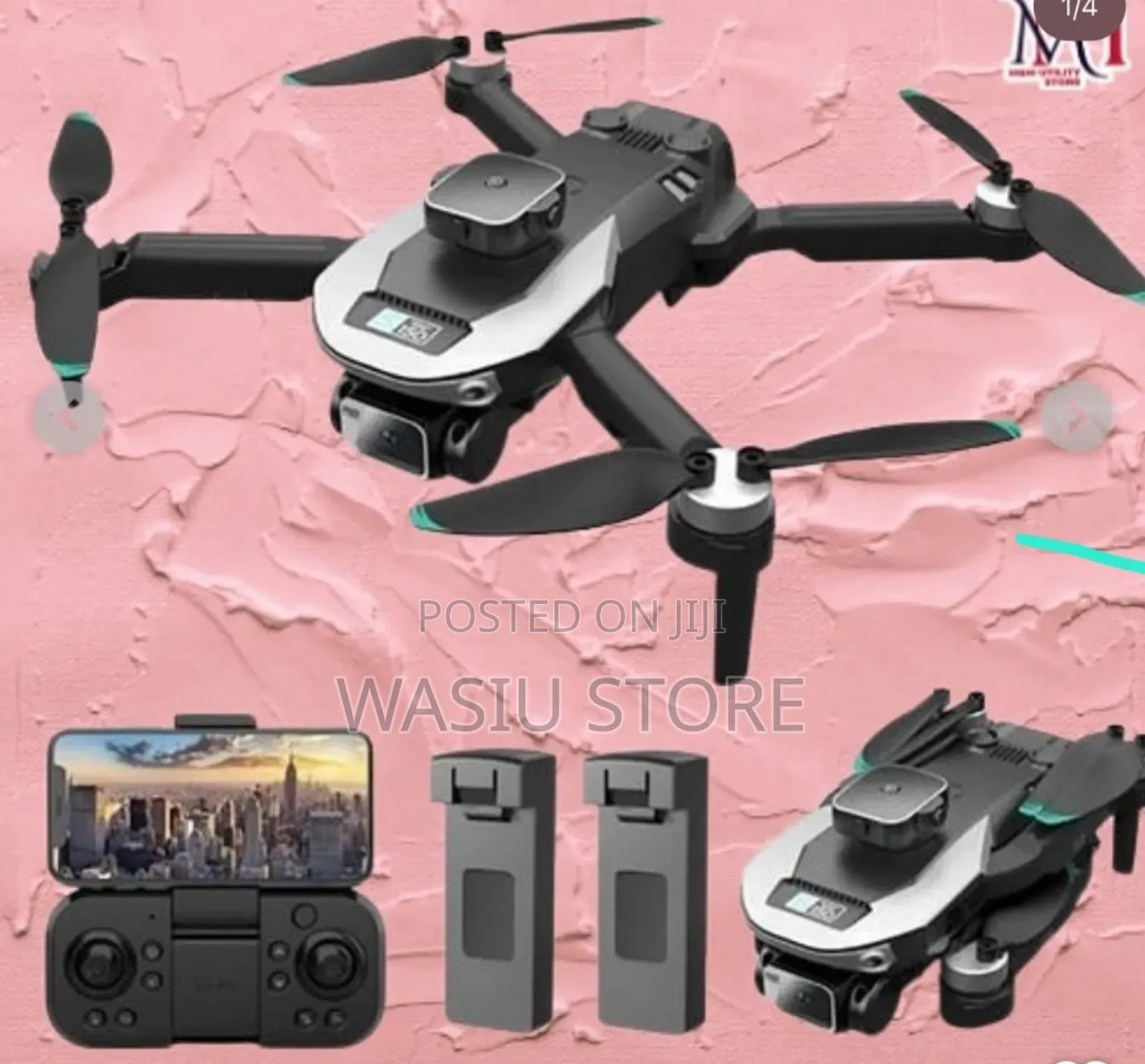 S150 Brushless Hd Drone With 2 Battery