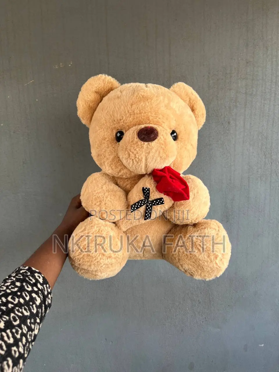 Labubu Rose Teddy Medium Size