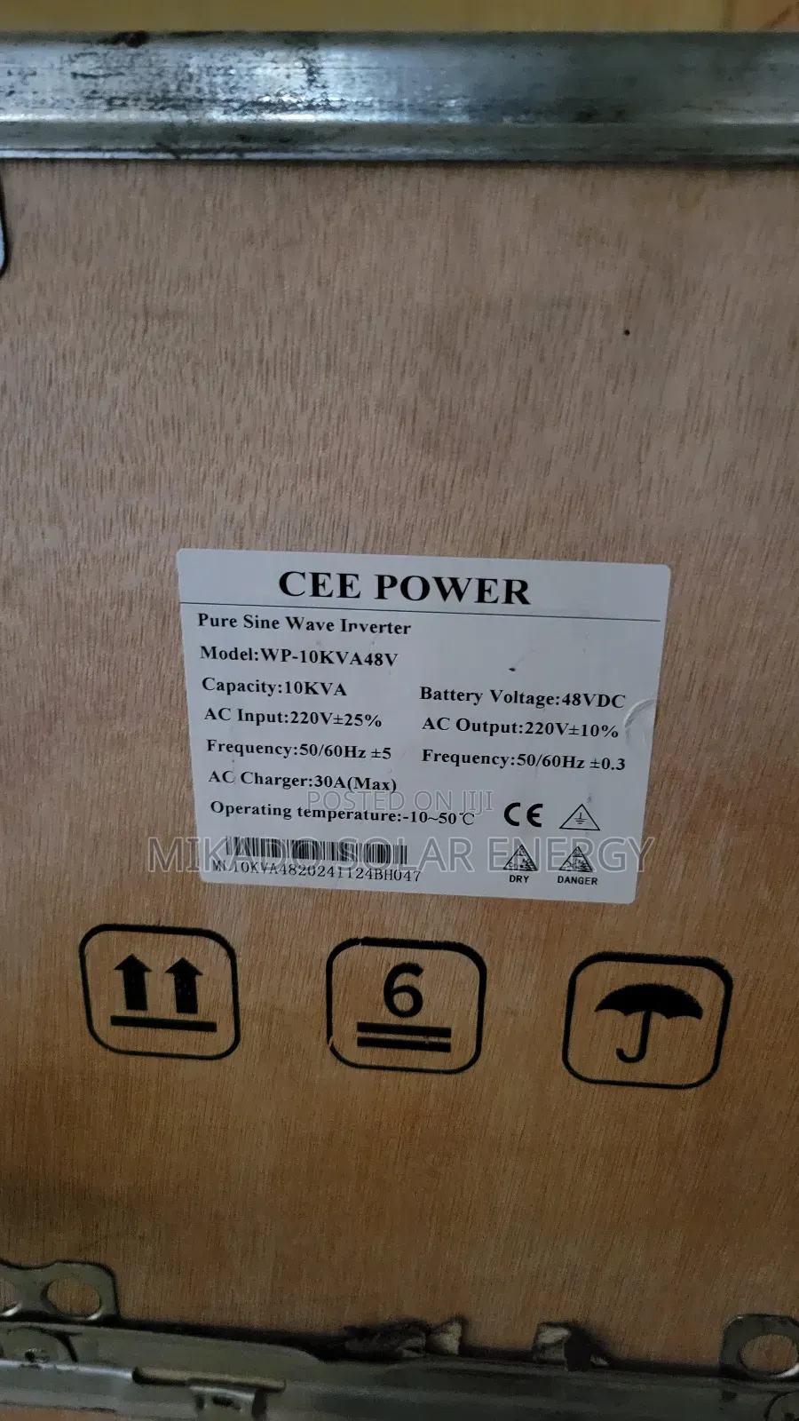 10kva 48v Cee Power Pure Sine Wave Inverter