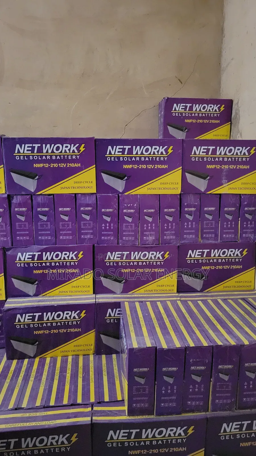 210ah Net Work Gel Solar Battery/ Dry Cell