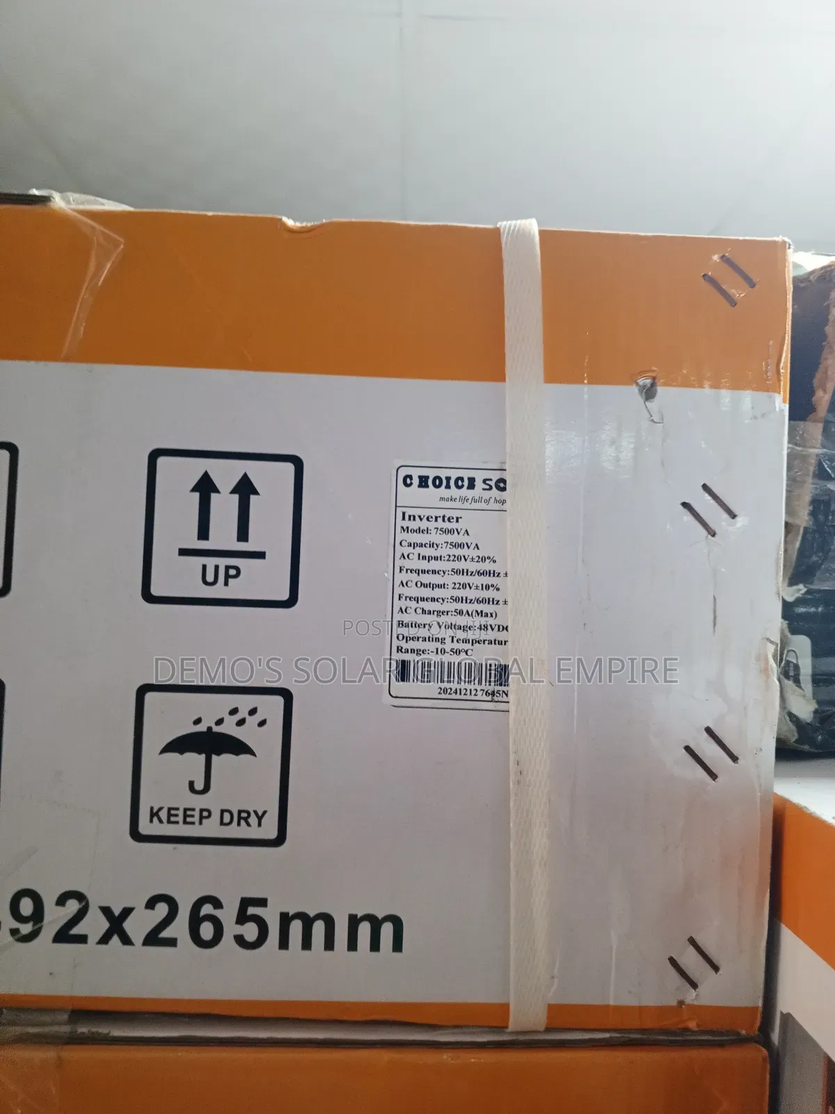 7.5kva Non Hybrid Inverter Choice Solar