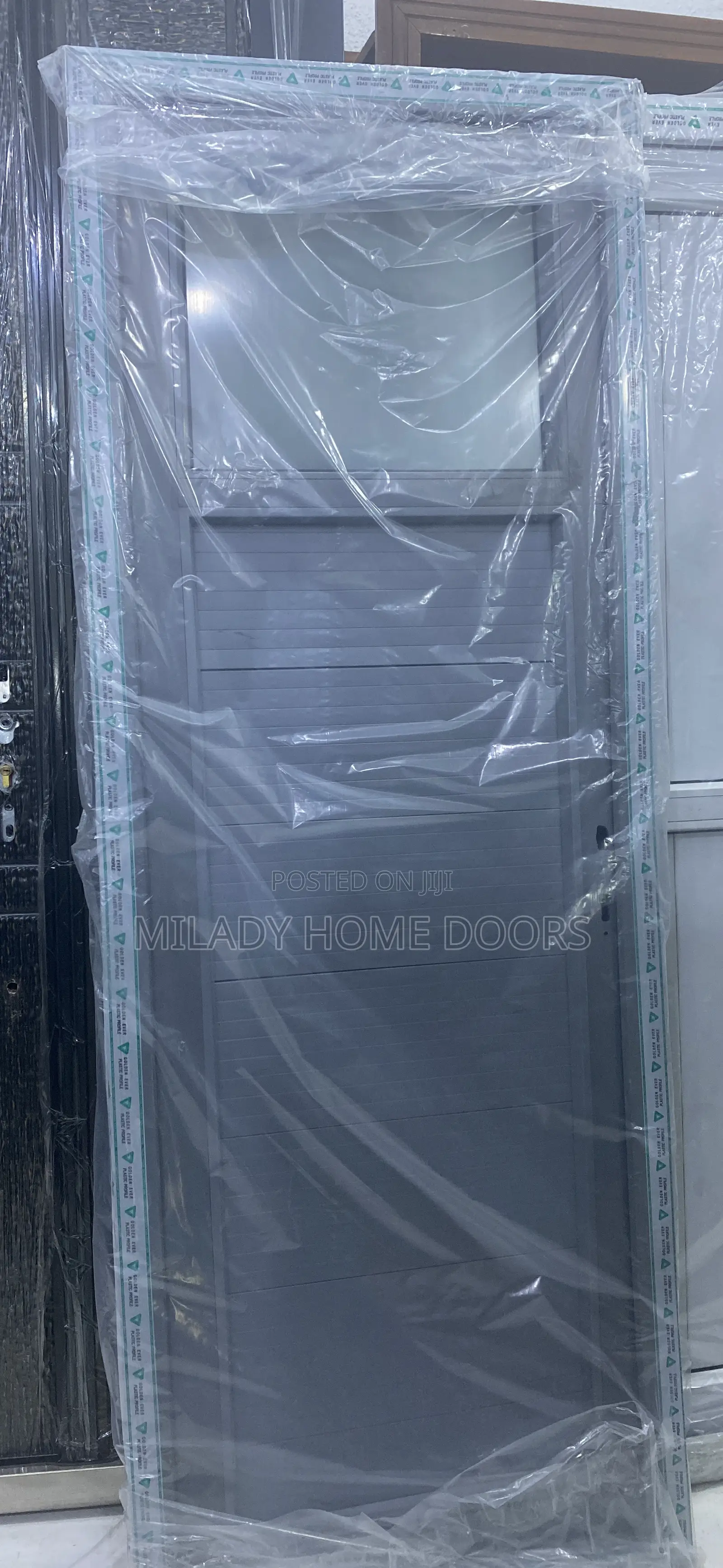 Original Turkey PVC Toilet Door With Glass