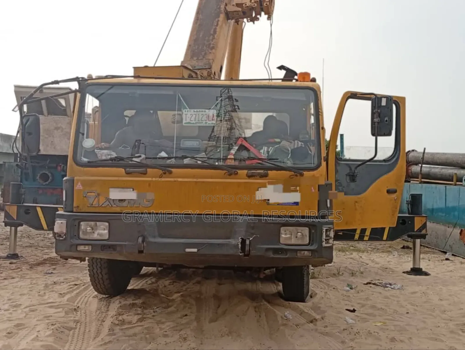 Clean Used Xcmg 60 Tons Mobile Truck Crane