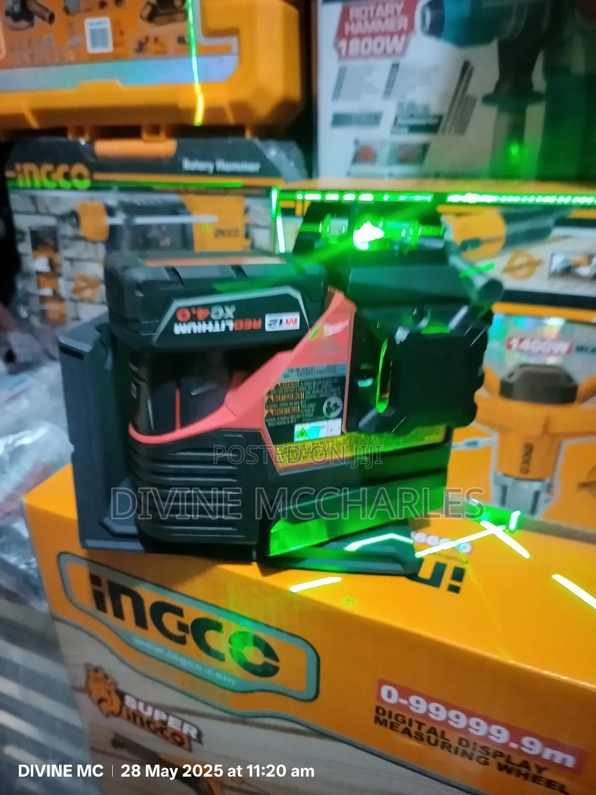 3632-21 Milwaukee Green Laser Kit