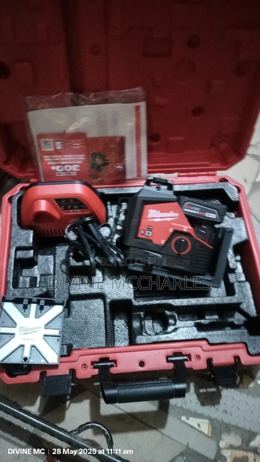 3632-21 Milwaukee Green Laser Kit