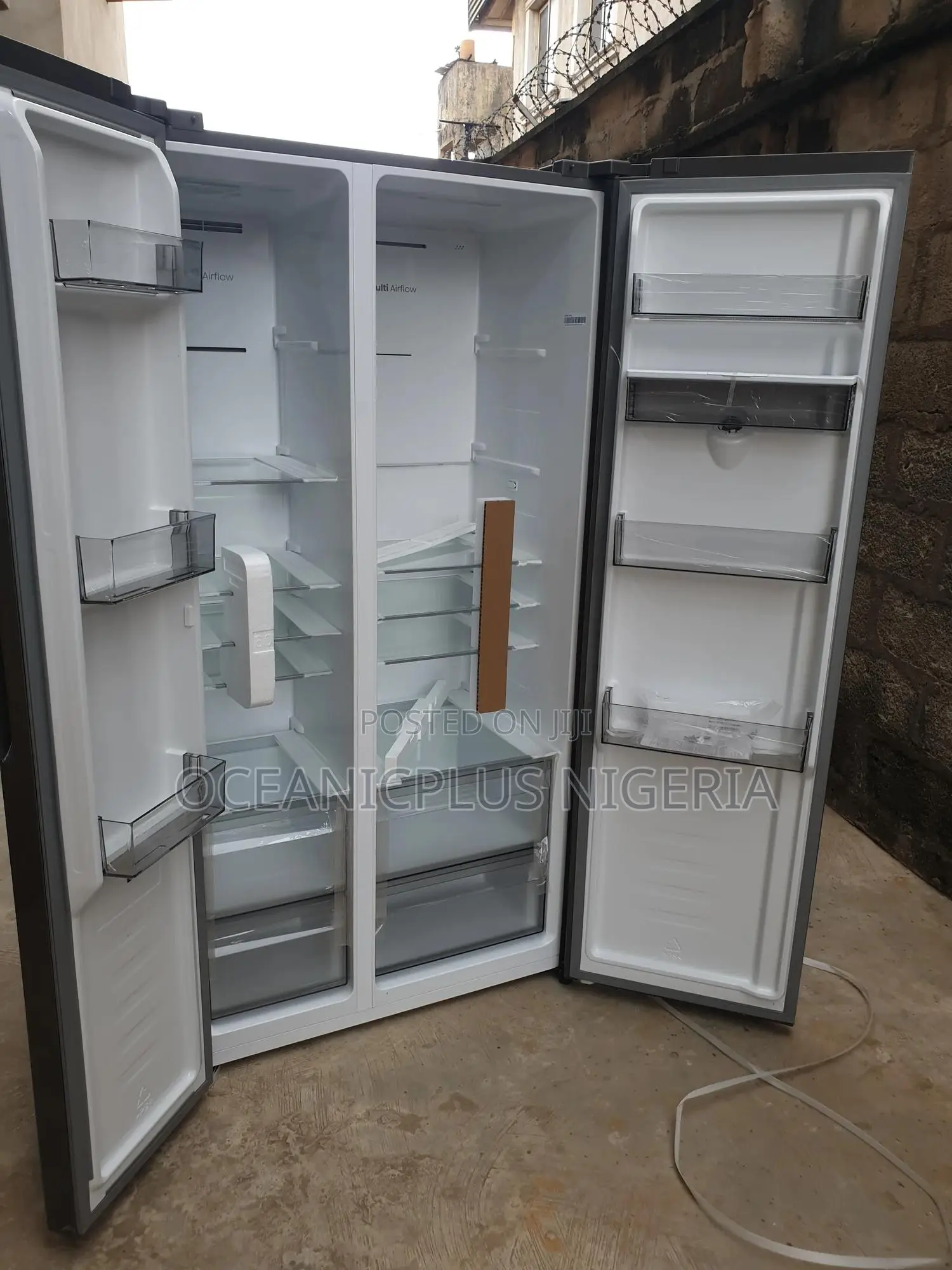 Exclusively Brand New Hisense 529l Side by Side Refrigerator