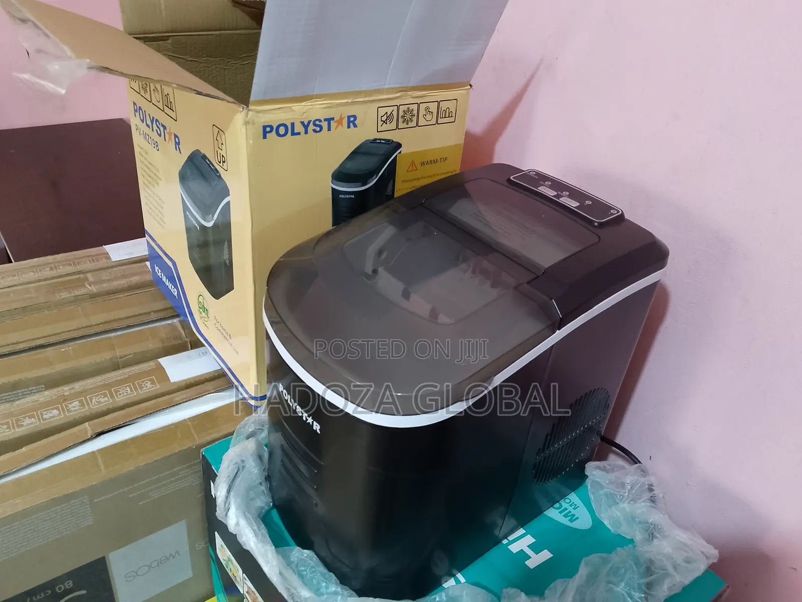 Make Ice Cubes Quickly - Polystar Ice Maker - Pv-mz19b