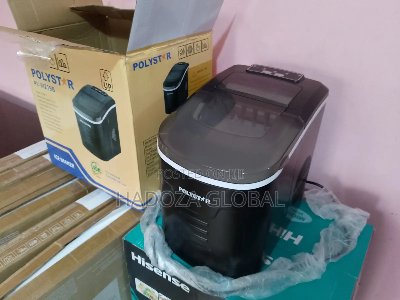 Make Ice Cubes Quickly - Polystar Ice Maker - Pv-mz19b