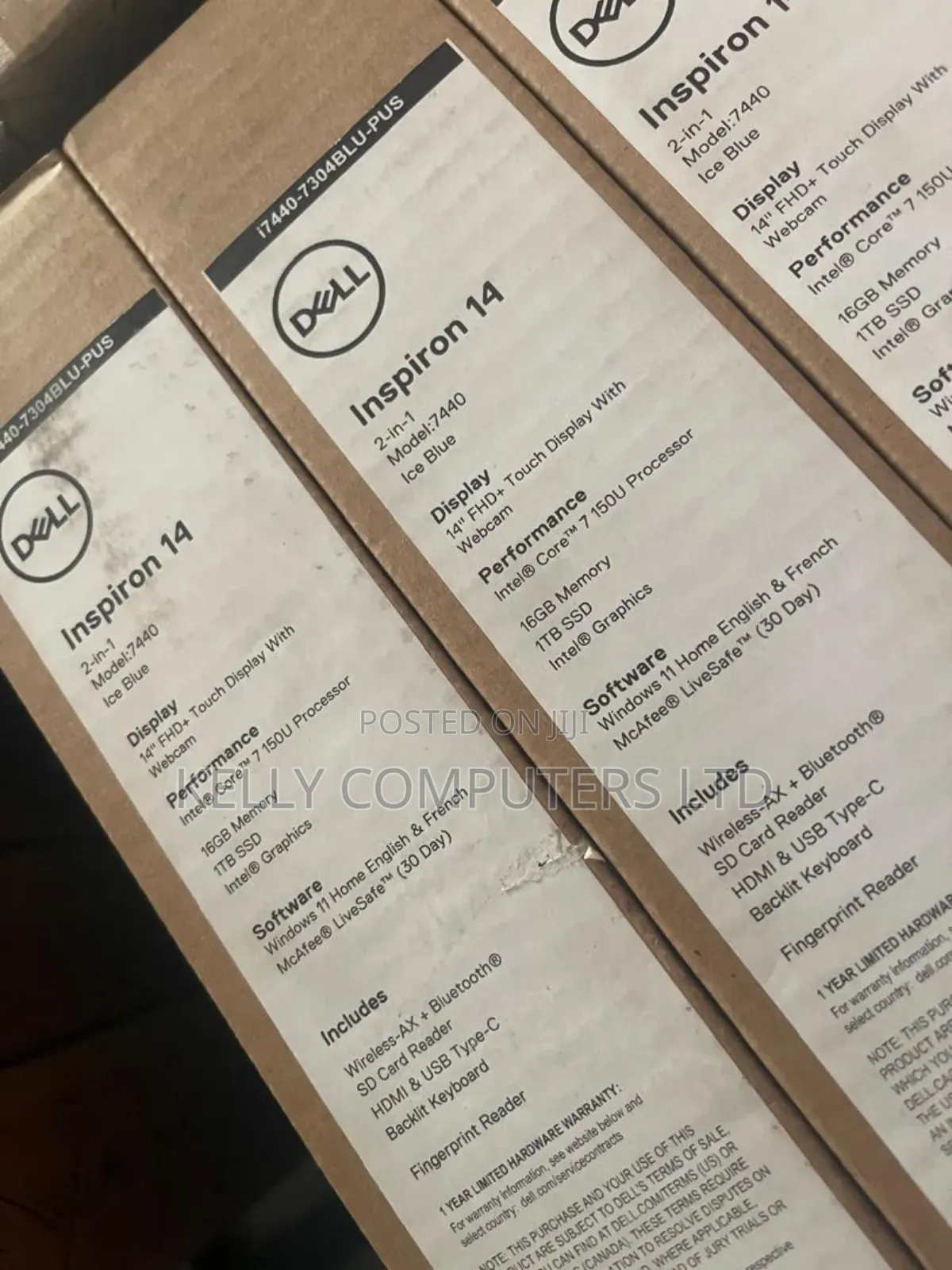 New Laptop Dell Inspiron 14 16GB Intel Core i7 SSD 1T
