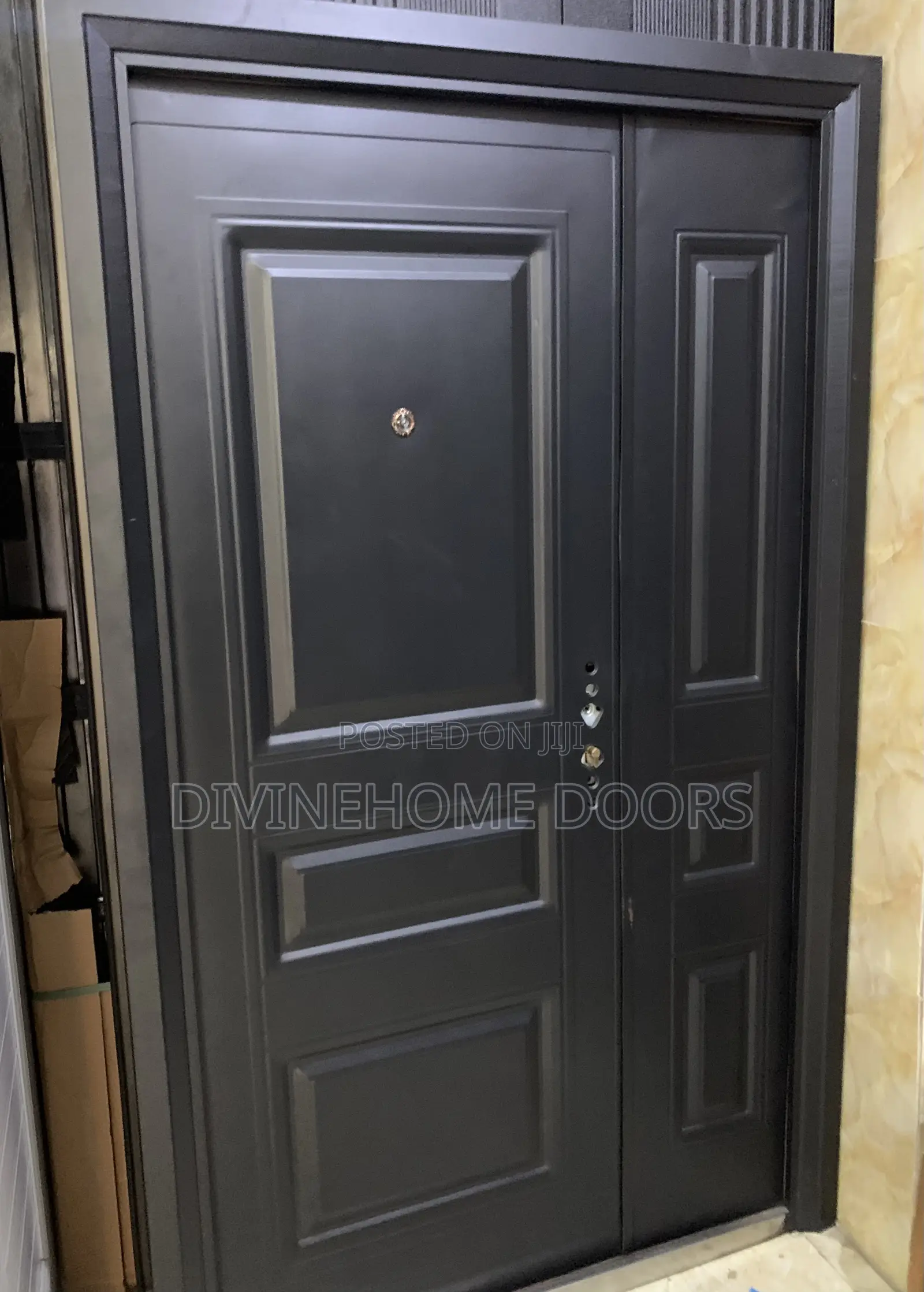 Double Door Steel Security