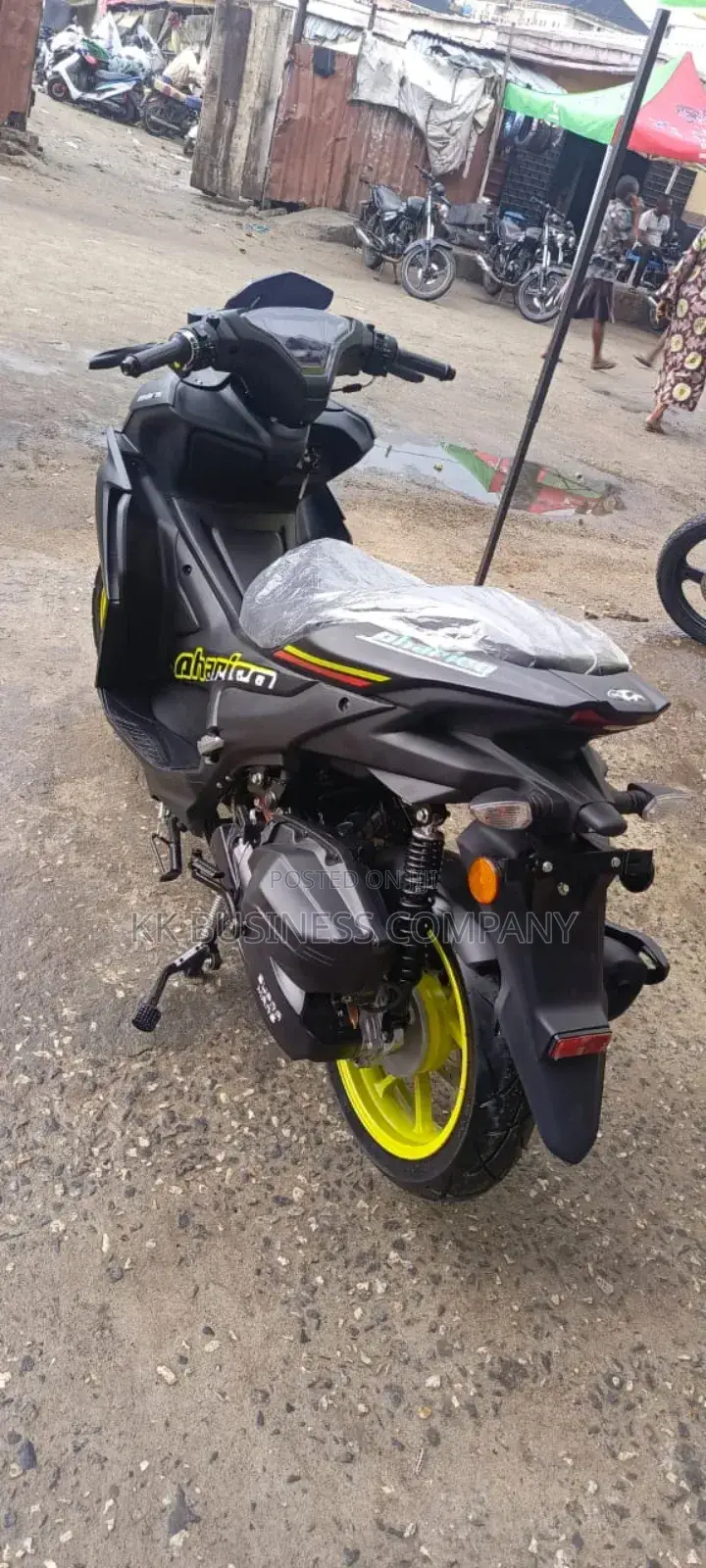 New Motorcycle 2025 Black
