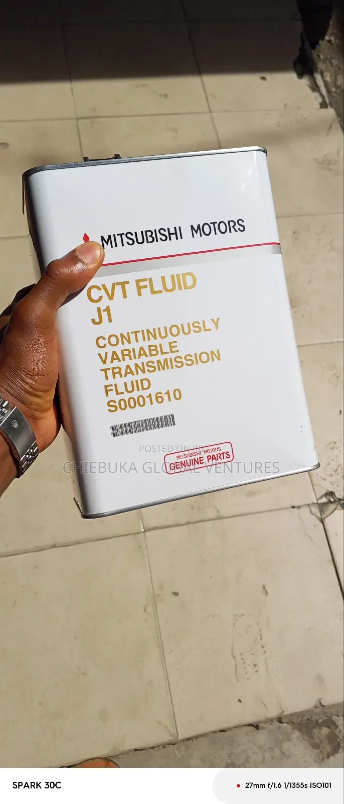 Mitsubishi Motor Cvt  Transmission Fluid 4litres