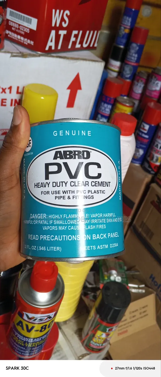 Abro Pvc Heavy Duty Clear Cement