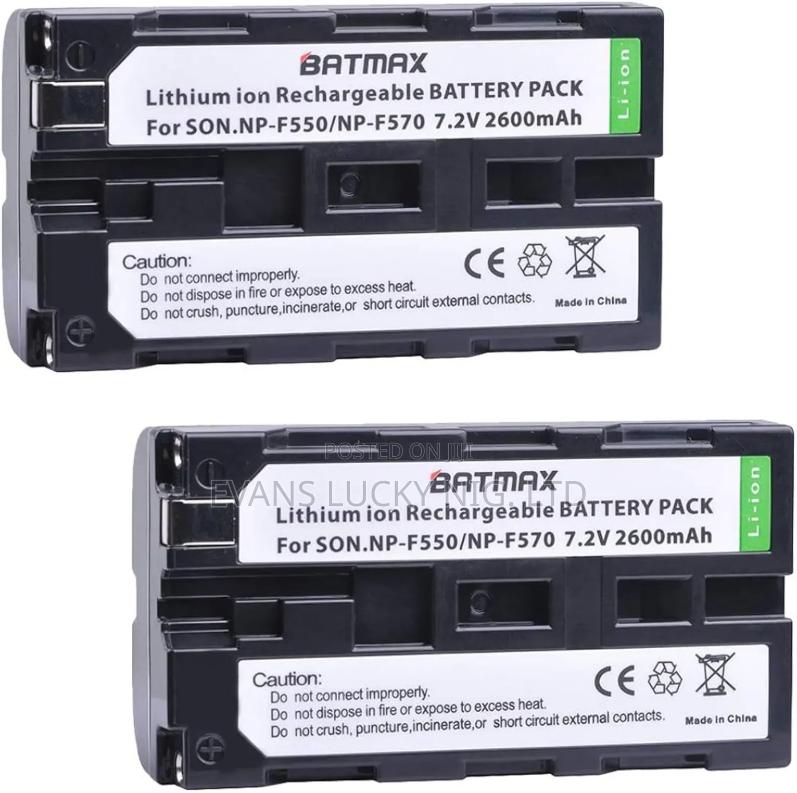 Np-f970 Battery For Led Lights Or Ring Lights
