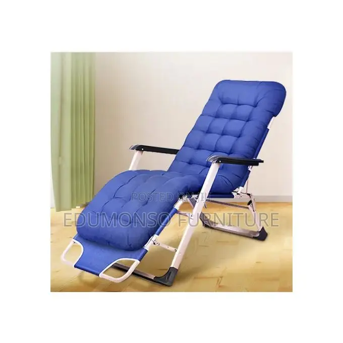 Adjustable Outdoor Relaxing Chair With Cushion