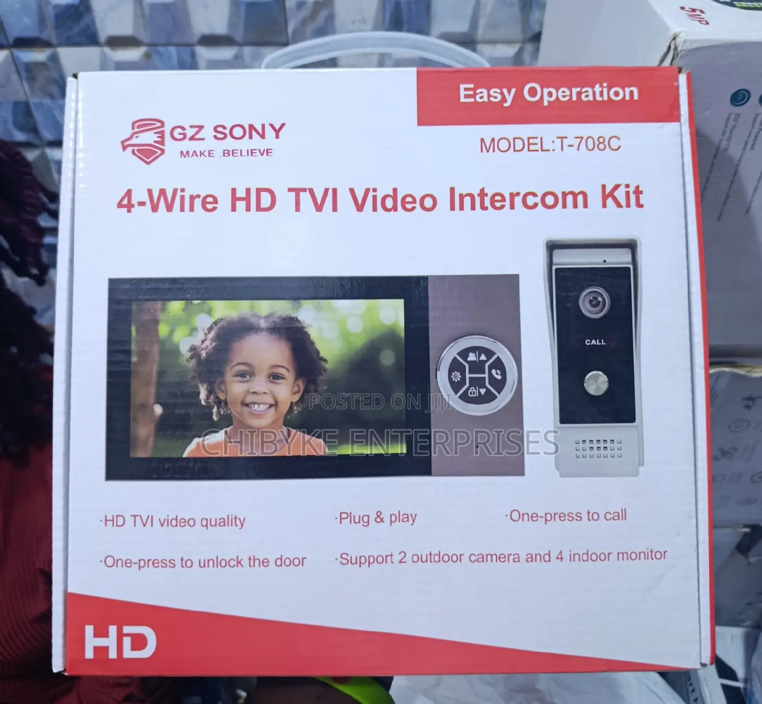 Hd Tvi Video Door Phone