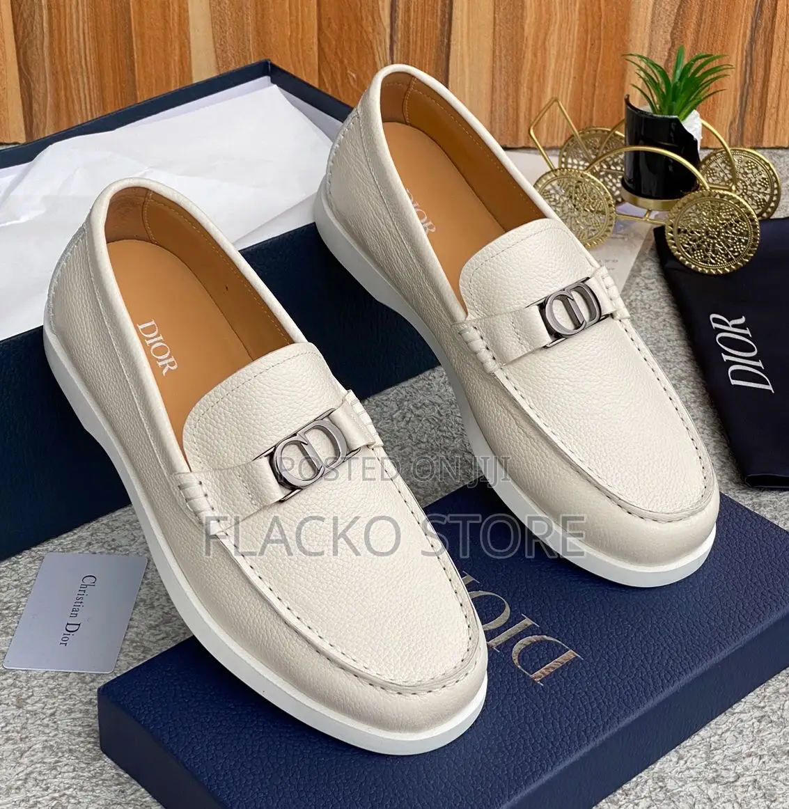 Original Christian Dior Casual Leather Sneakers