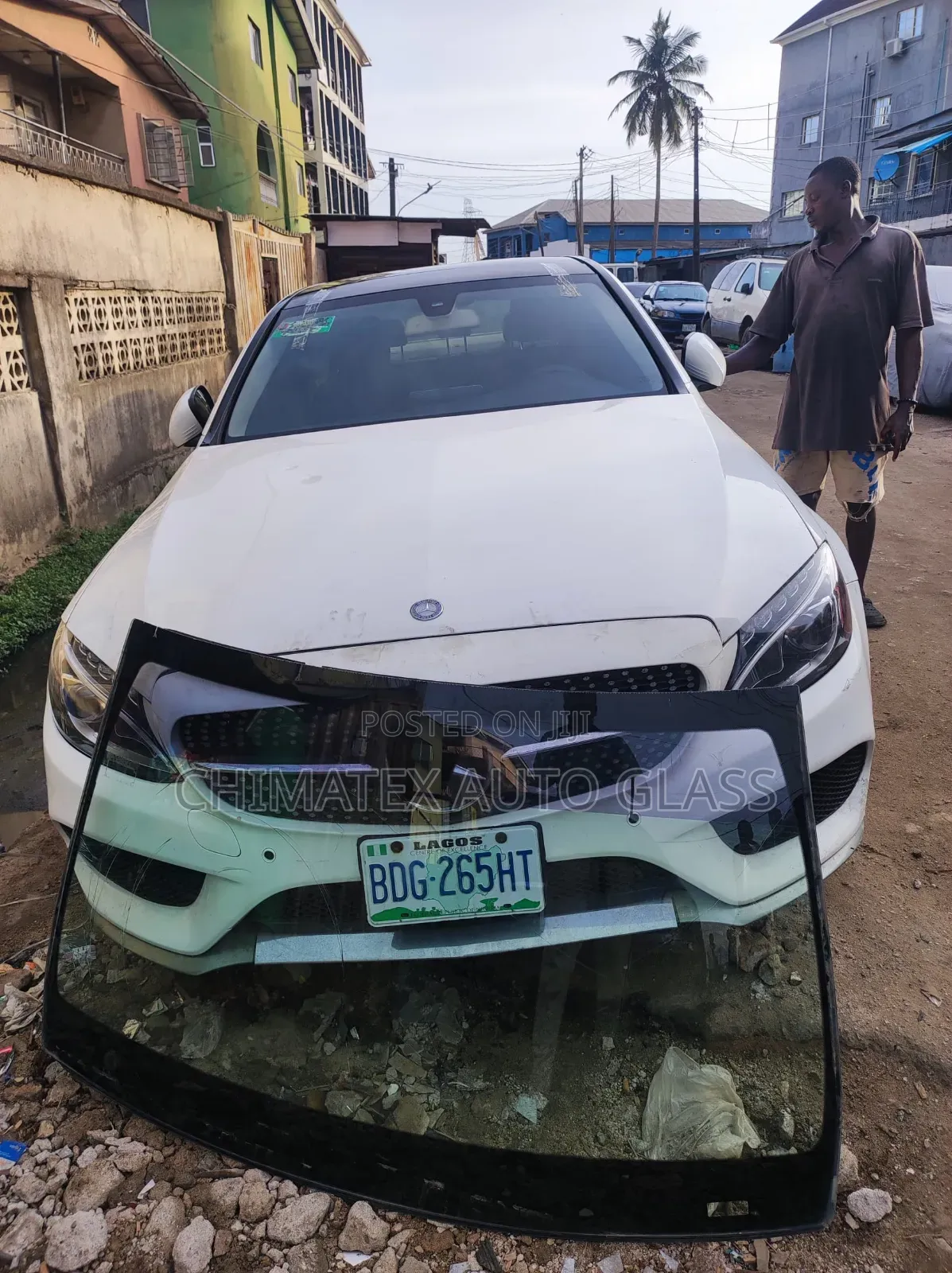 C300 2015 Windscreen Glass Installation We Deliver