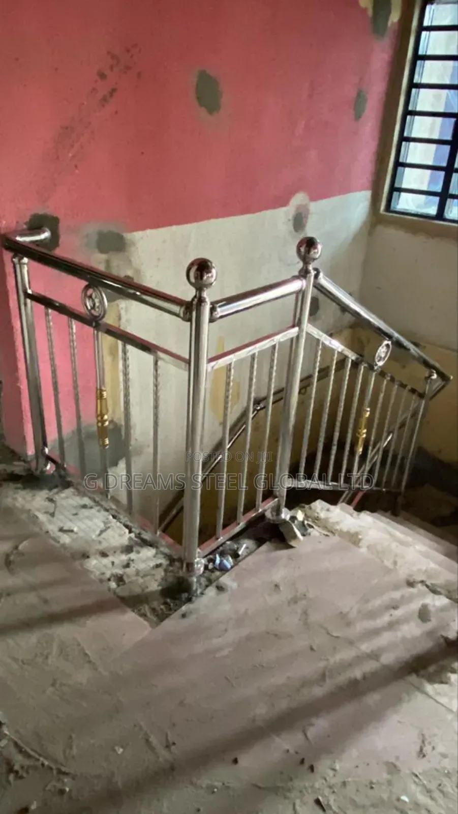 Straight Stainless Handrails