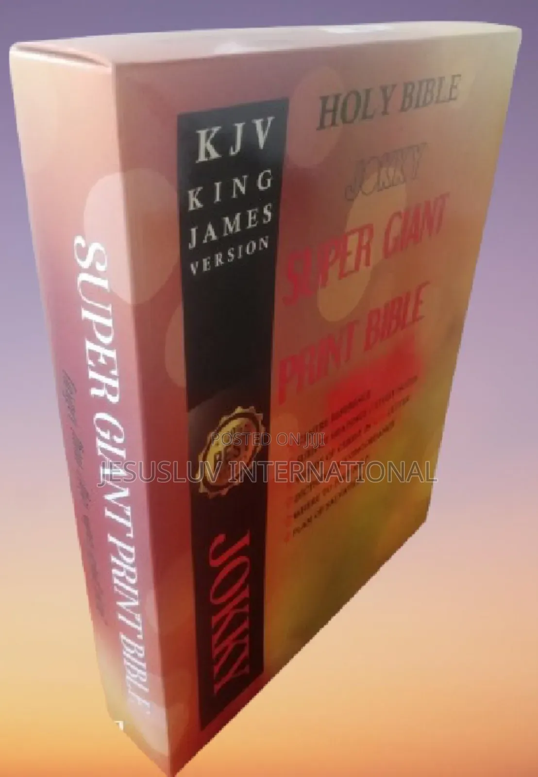 Holy Bible Super Giant Print KJV Reference Bible,Concordance