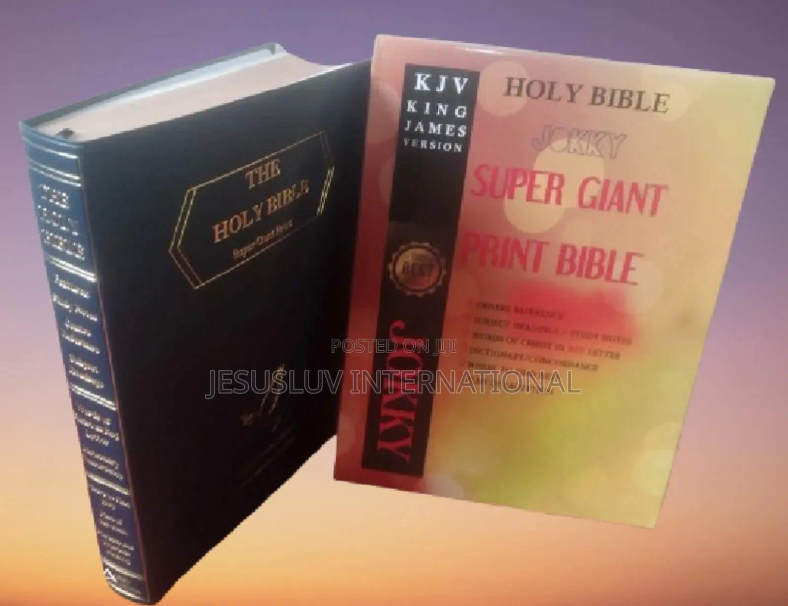 Holy Bible Super Giant Print KJV Reference Bible,Concordance