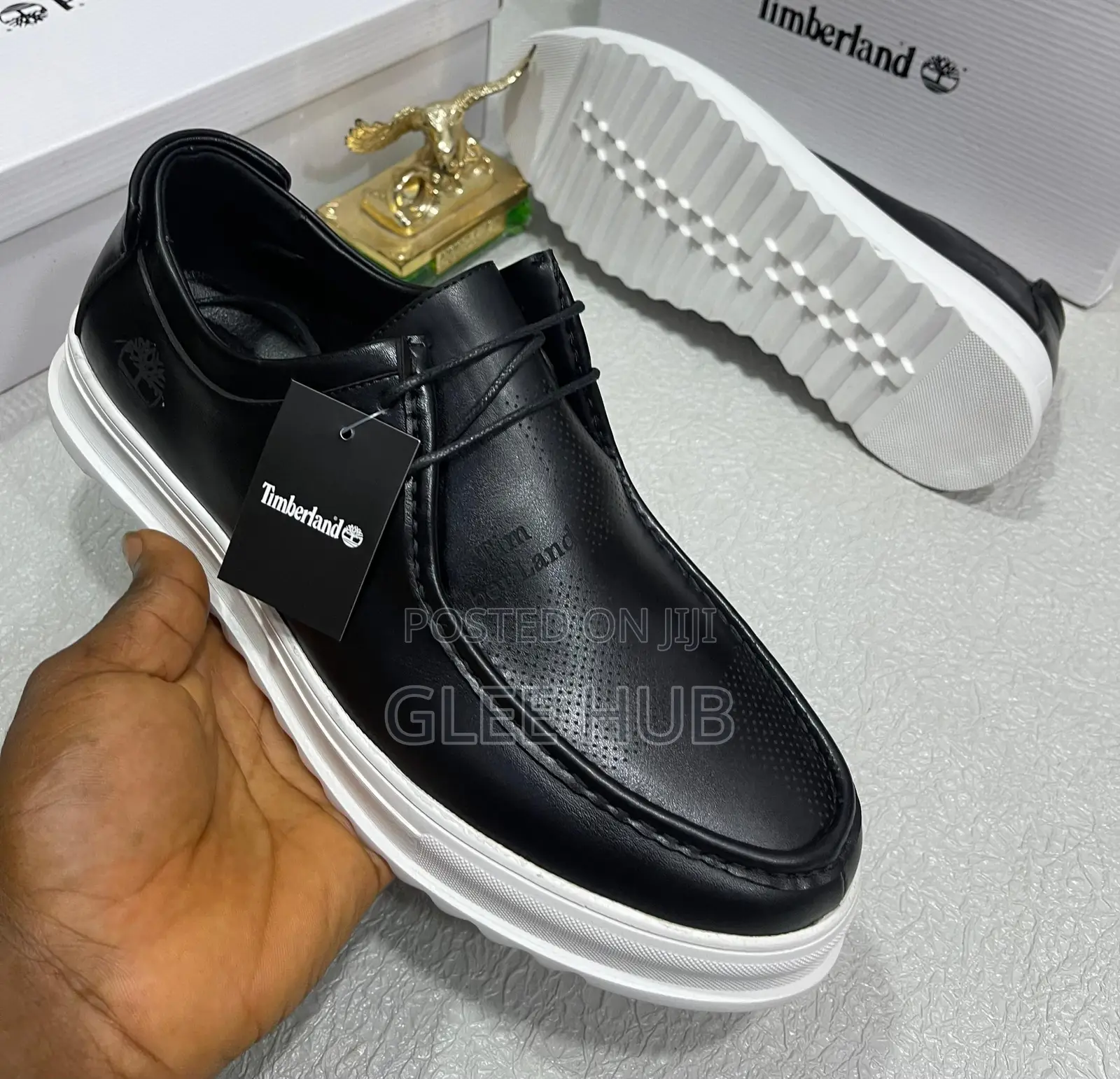 Lace Up Leather Timberland Shoes for Men