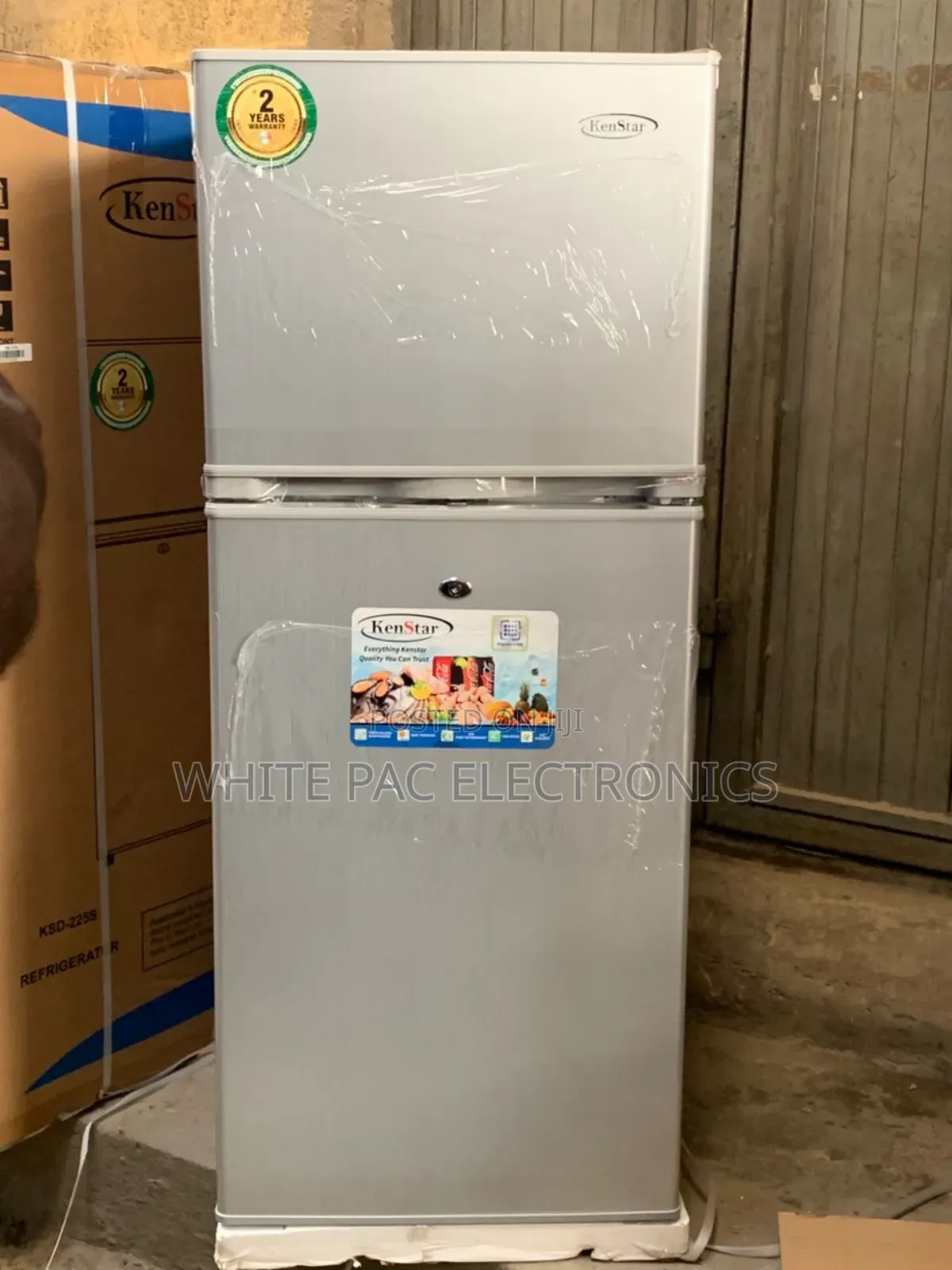New > Kenstar Fridge Twins Door 190 L Fast Cooling > 2yrs