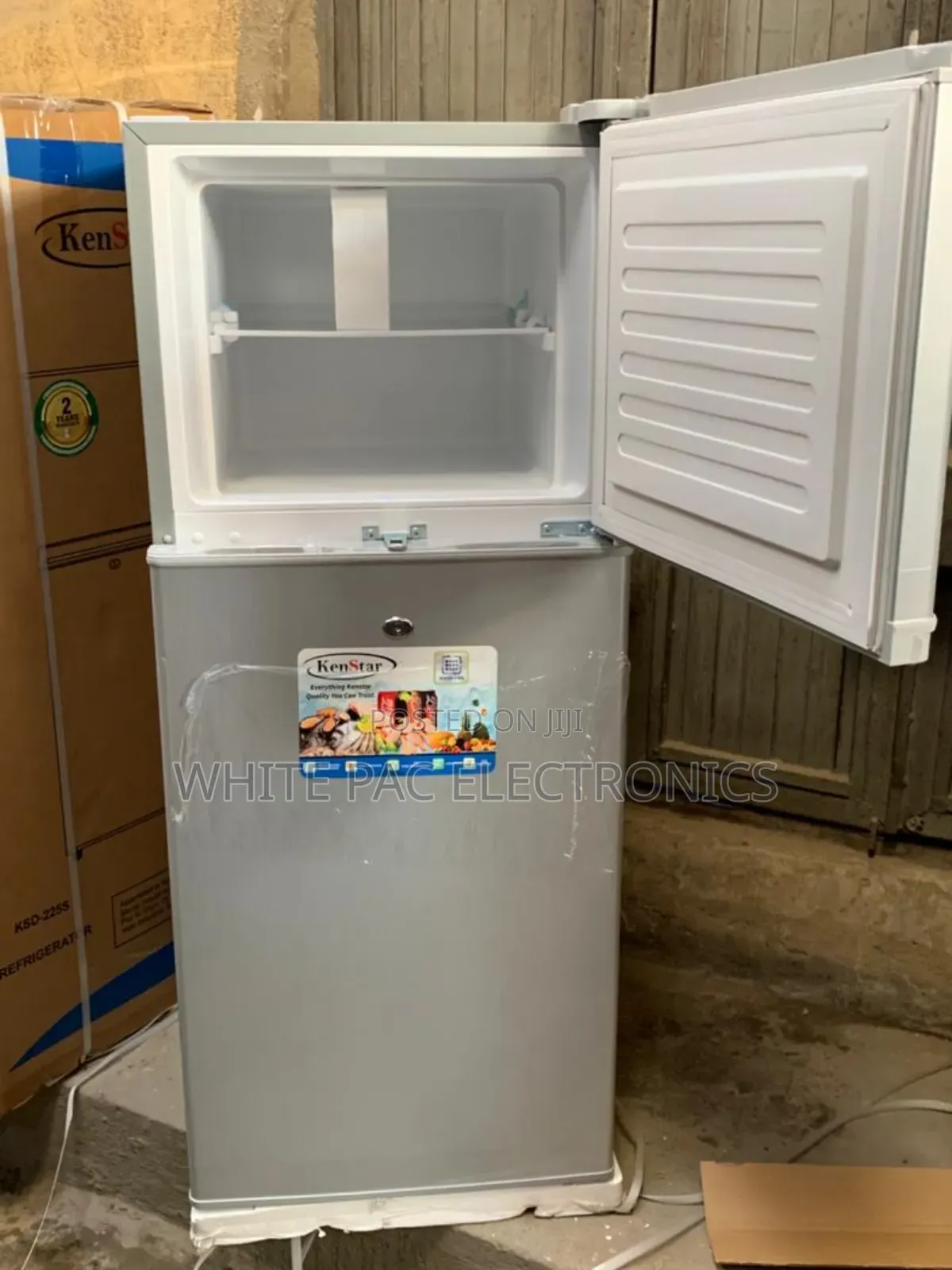 New > Kenstar Fridge Twins Door 190 L Fast Cooling > 2yrs