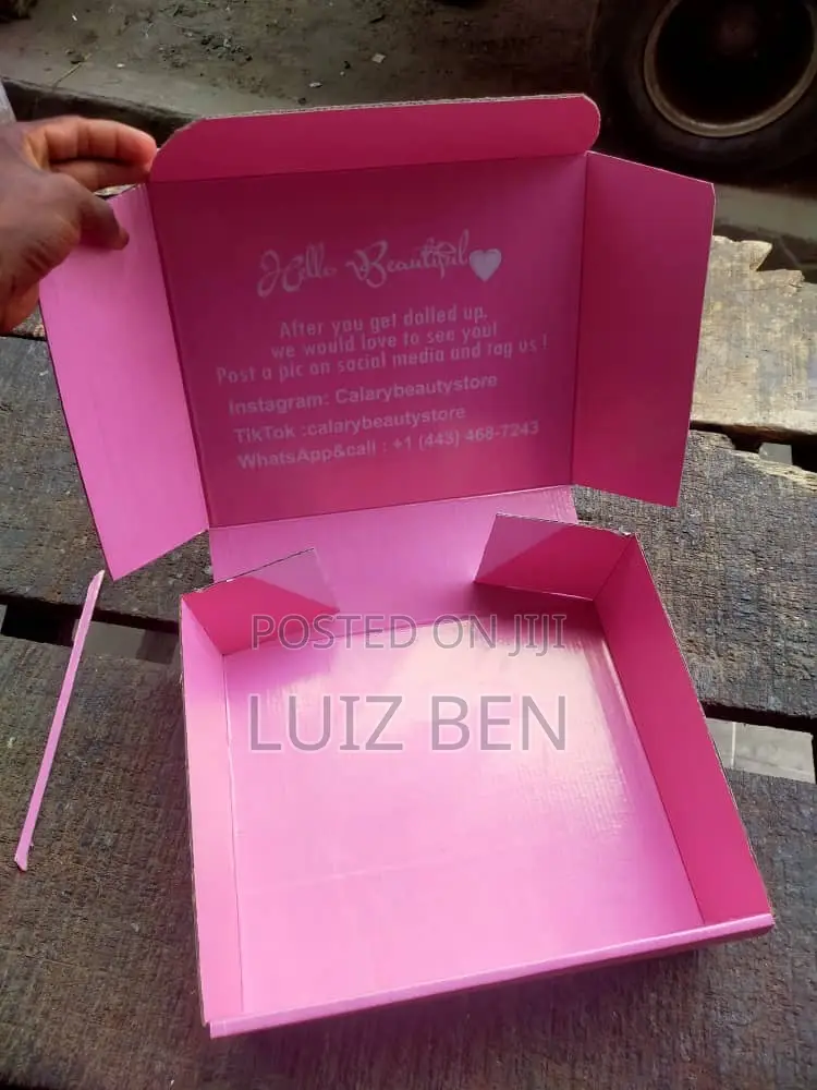 Very Neat Customize Carton and Boxes of Any Size