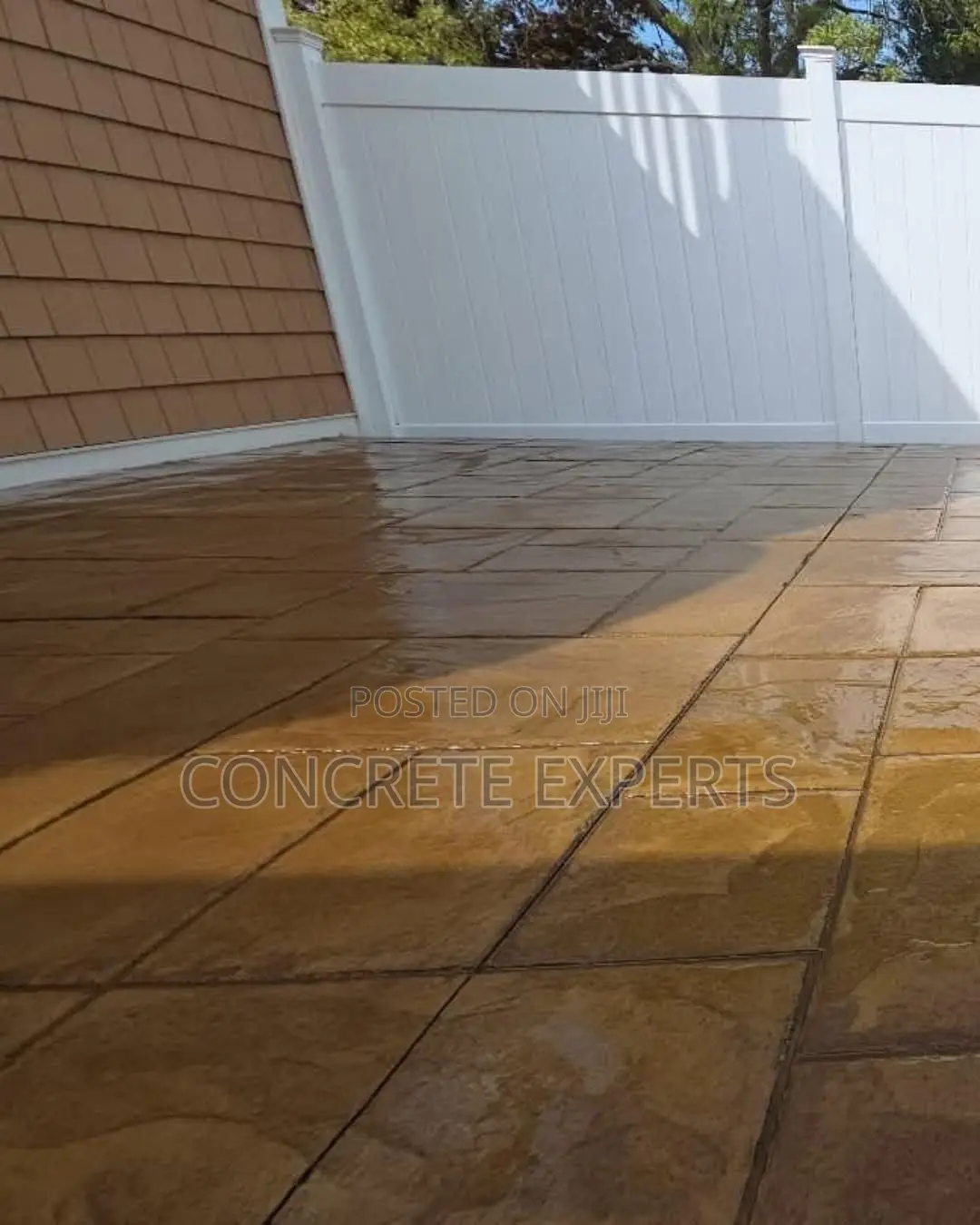 Lekki Stamped Concrete Design