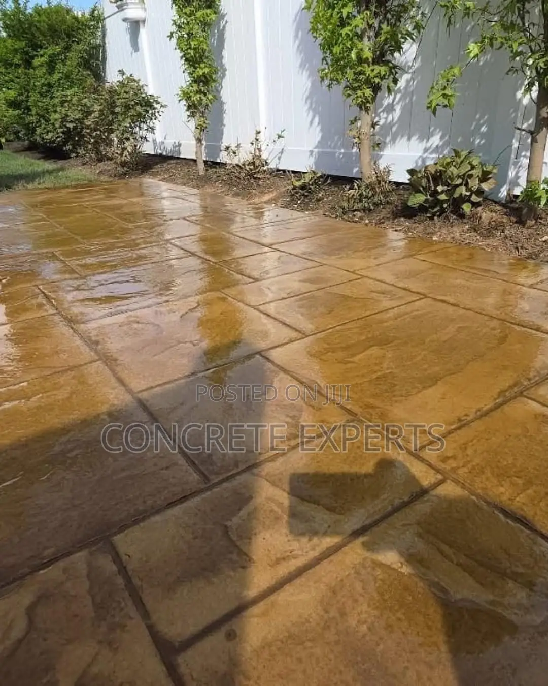 Lekki Stamped Concrete Design