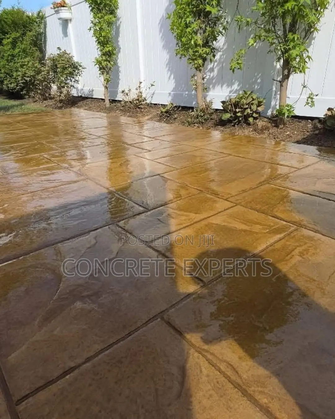 Lekki Stamped Concrete Design