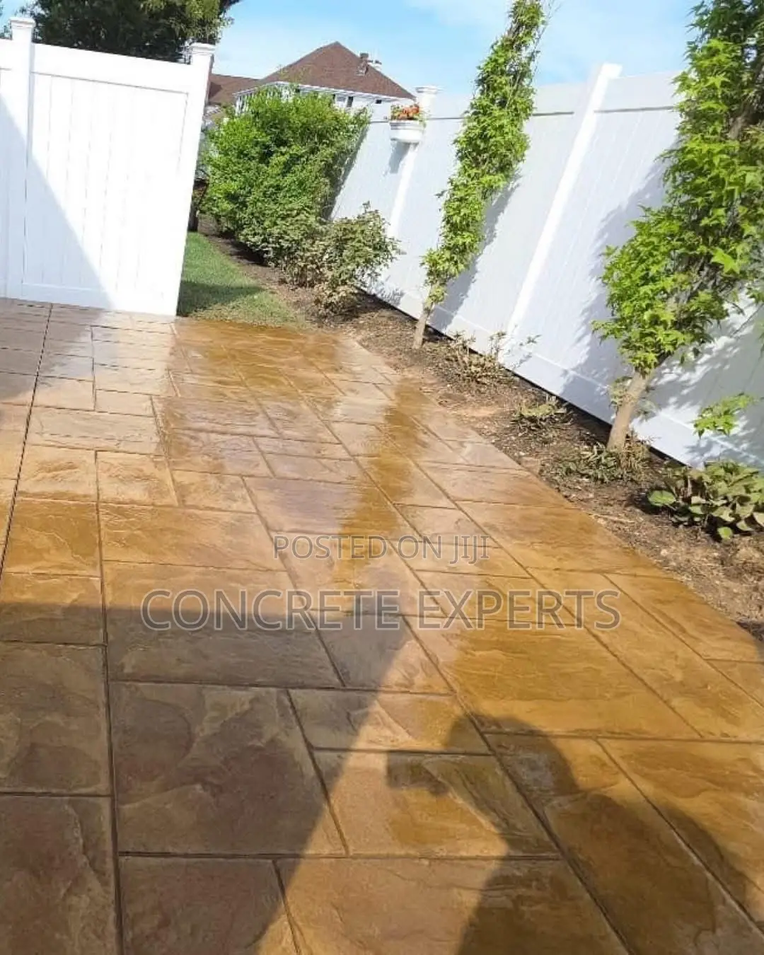 Lekki Stamped Concrete Design