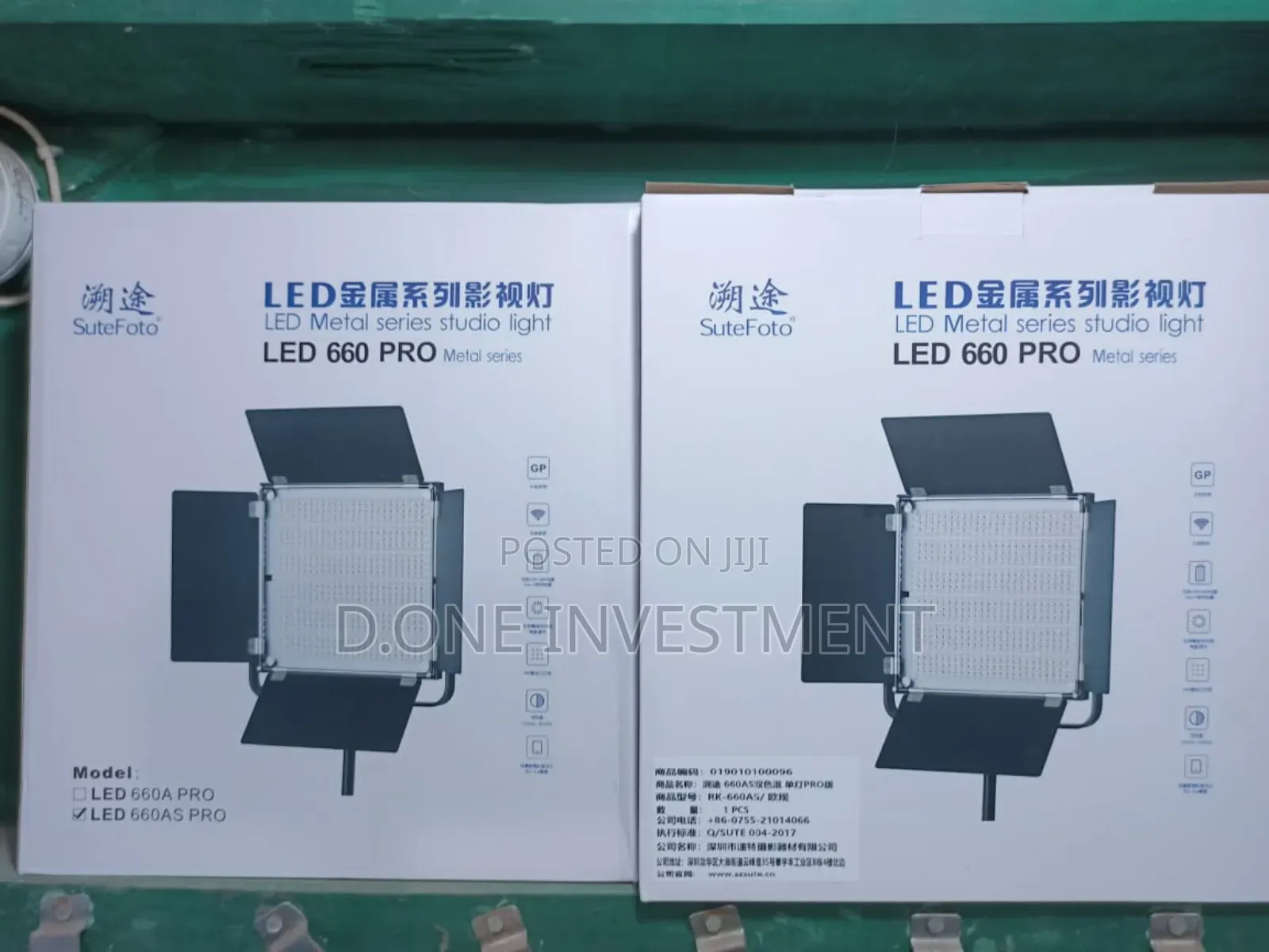 Sutefoto Led 660 Pro Light
