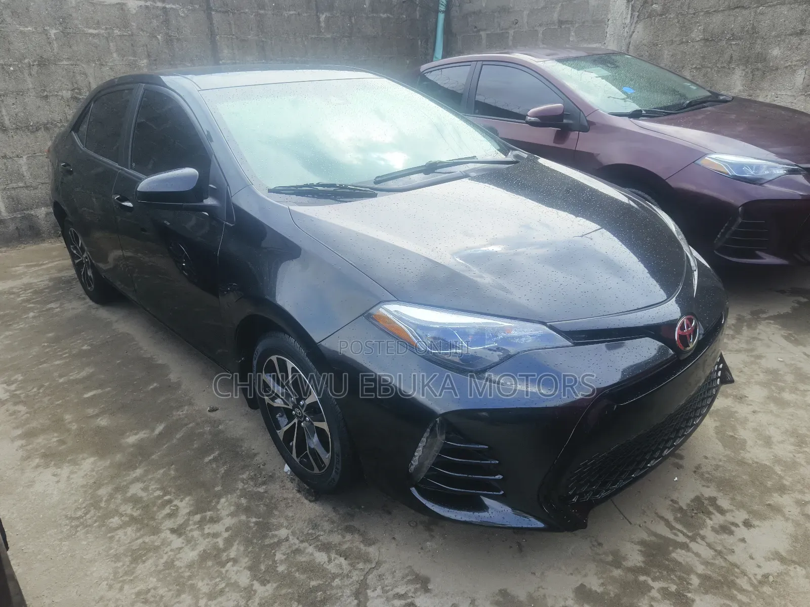 Toyota Corolla LE Eco (1.8L 4cyl 2A) 2018 Black