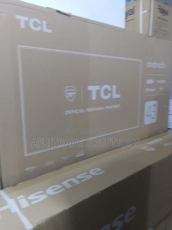 TCL Smart 43" Android Hdmi Tv With Complete Accessories