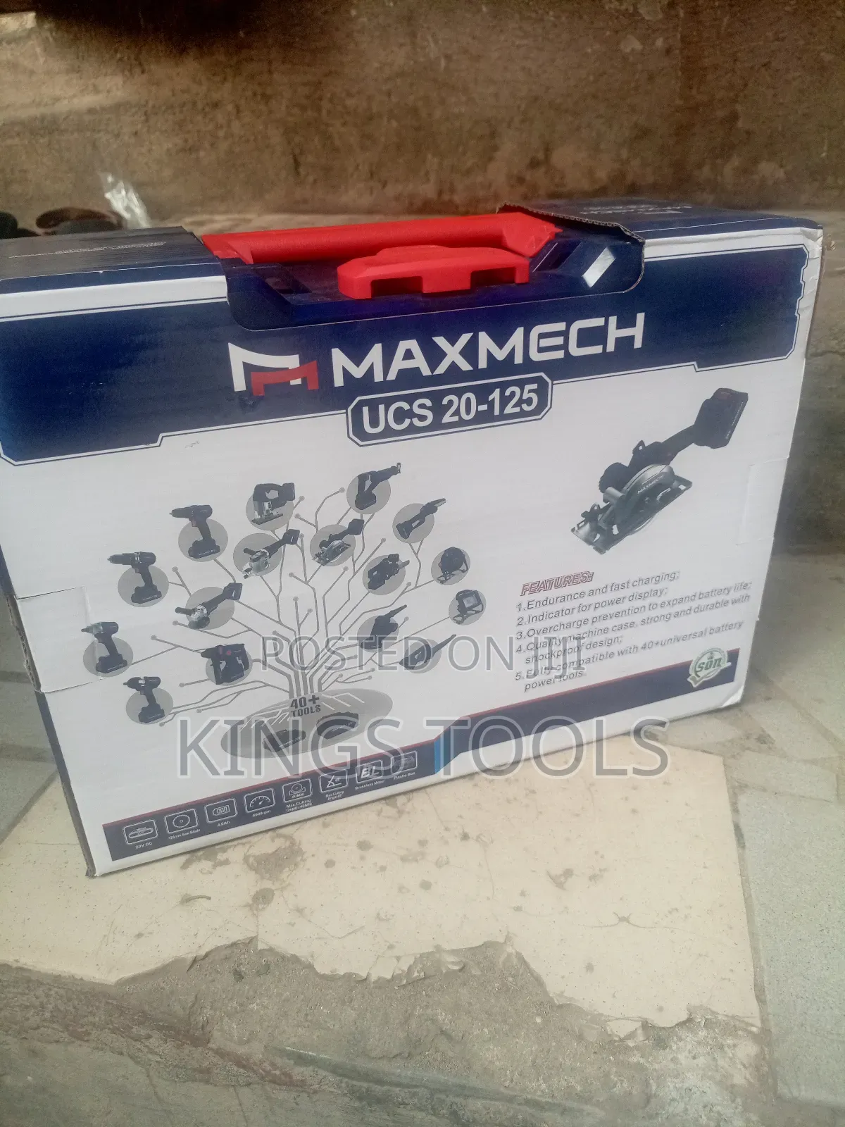 Cordles Circular Saw Maxmech