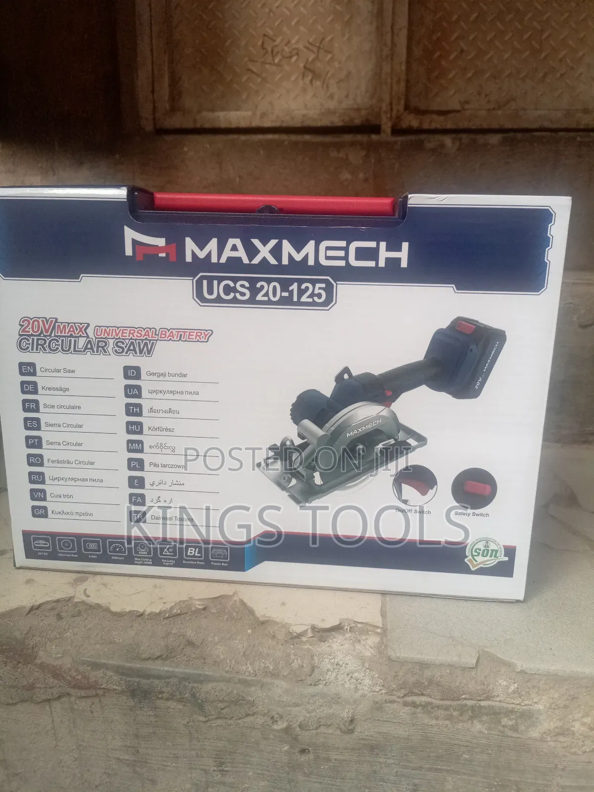 Cordles Circular Saw Maxmech