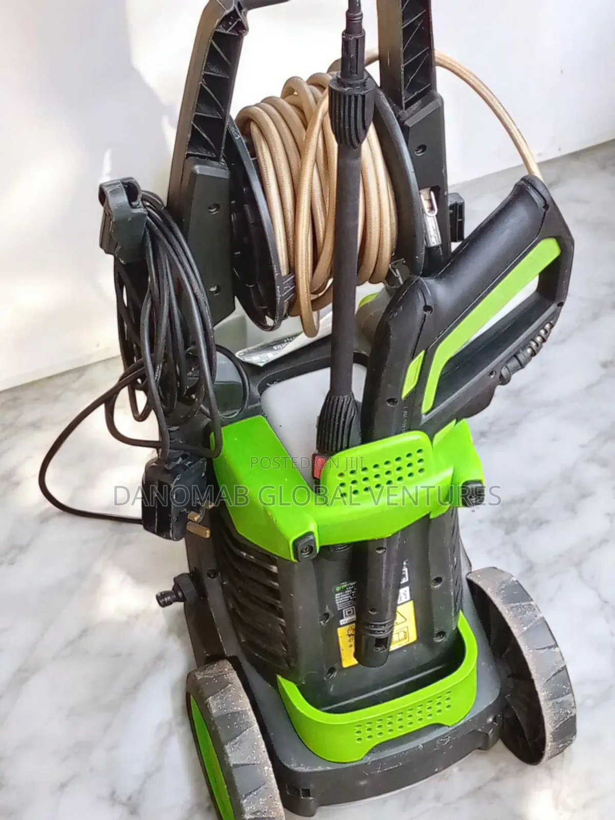 Greenworks Gpwg5 High Pressure Washer With Onboard Soap Tank