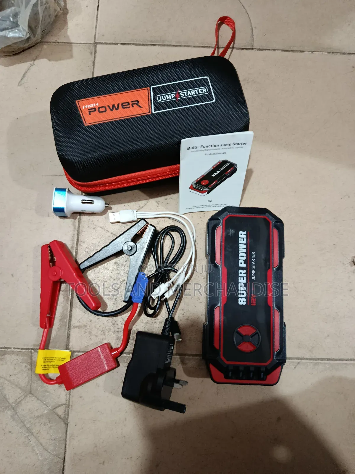 Multi Function Power Bank Jump Starter