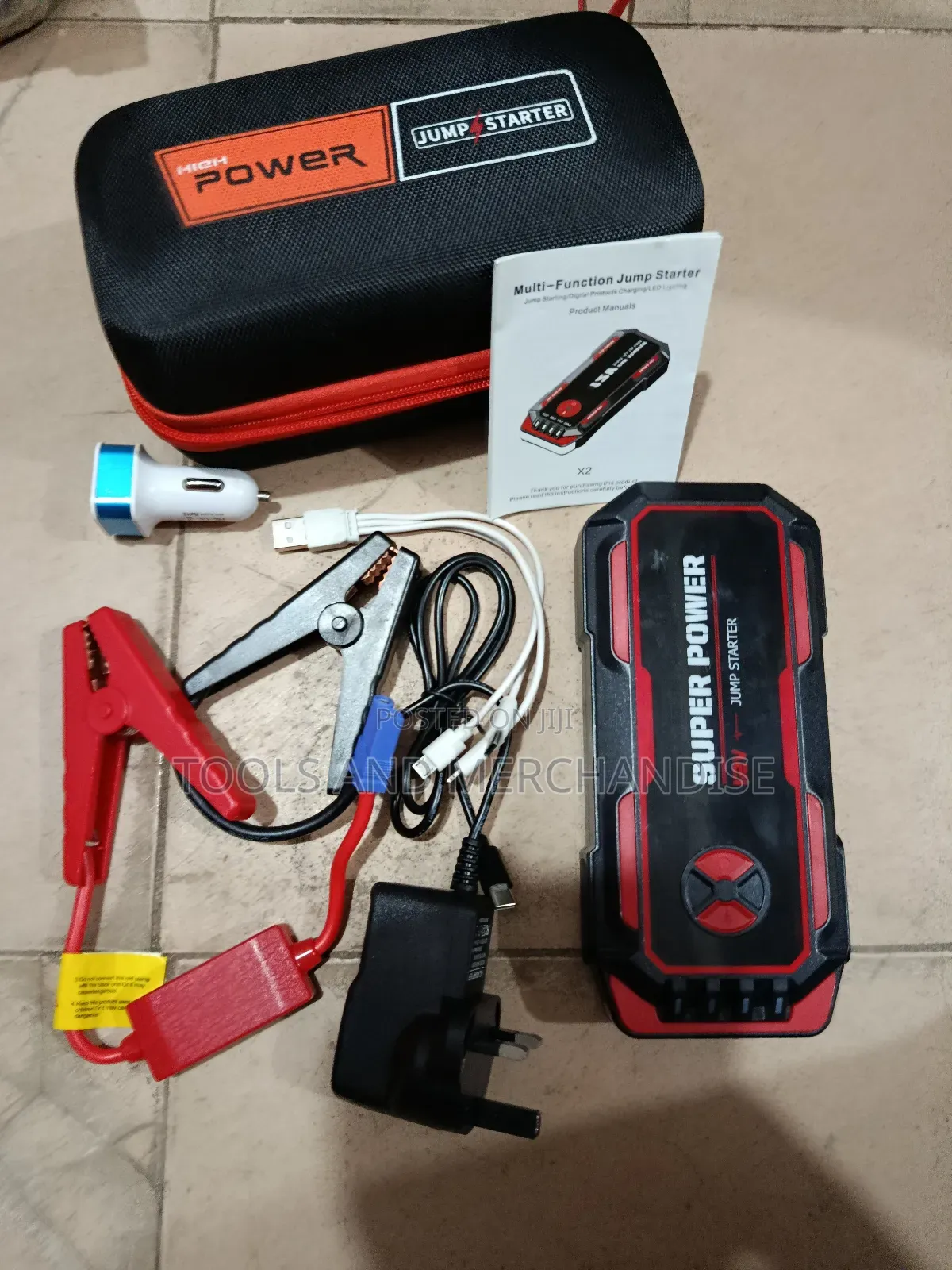 Multi Function Power Bank Jump Starter