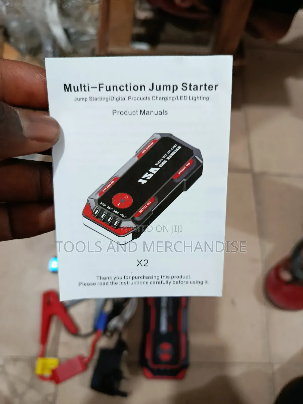 Multi Function Power Bank Jump Starter