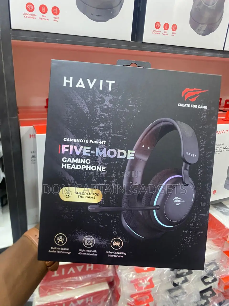 Havit Gamenote Fuxi H7 Five Mode Gaming Headset (Wireless)