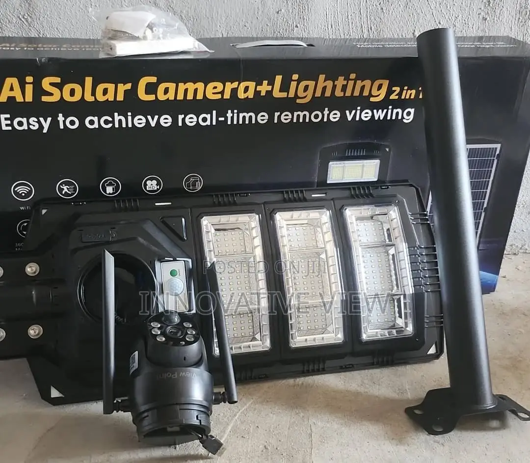 Solar Security Camera With Light