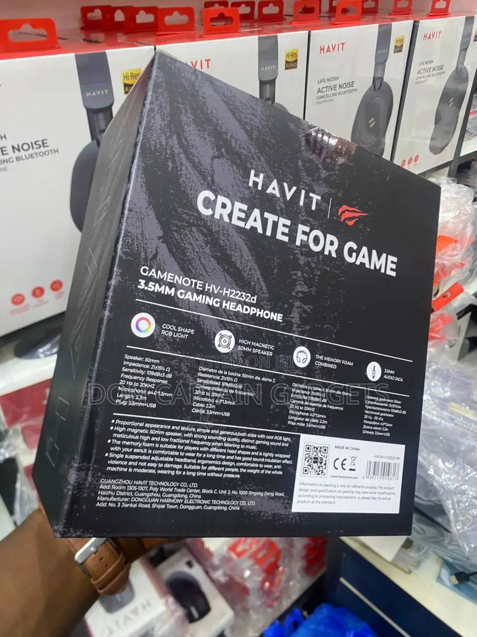 Havit Gamenote Hv-H2232d Gaming Headset 3.5mm