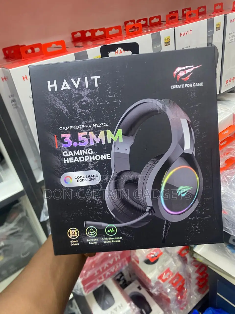 Havit Gamenote Hv-H2232d Gaming Headset 3.5mm