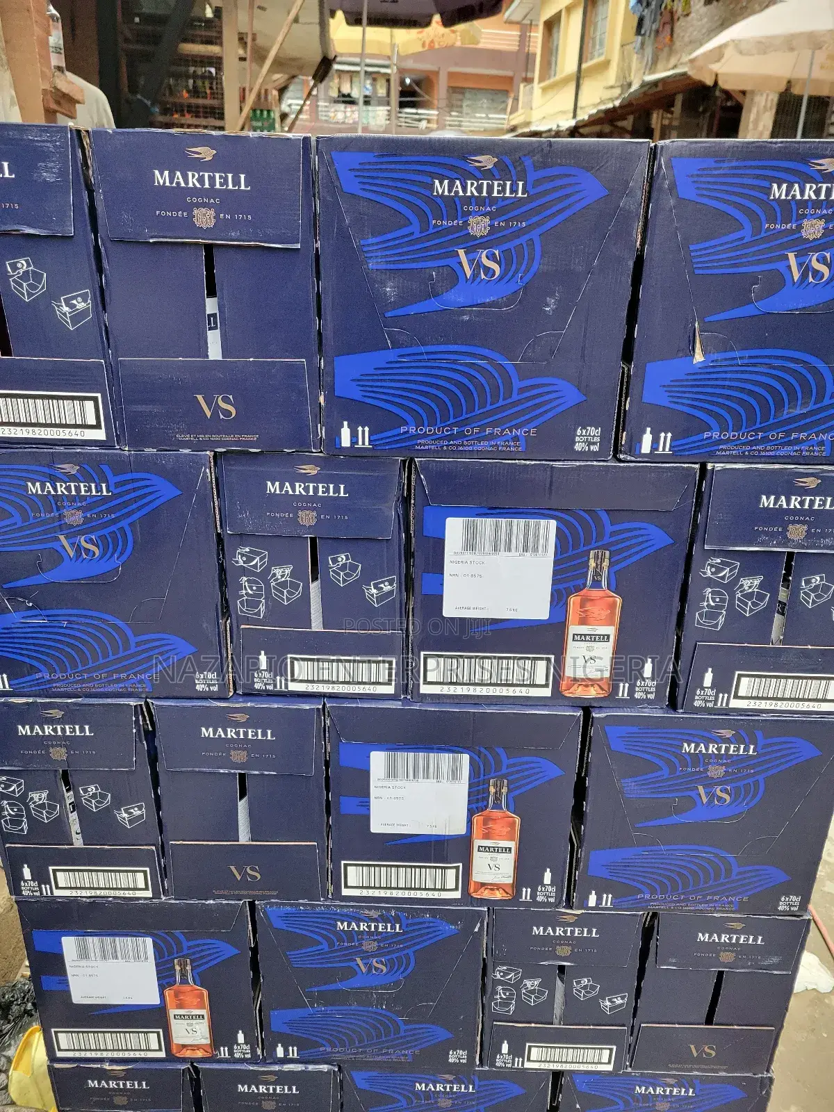 Martell vs by 12 Bottles