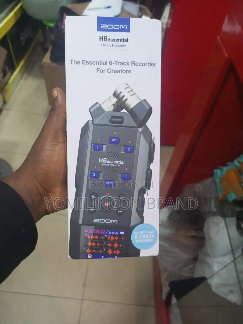 Zoom H6essential (2024 Model, Essential Series) With 32-Bit