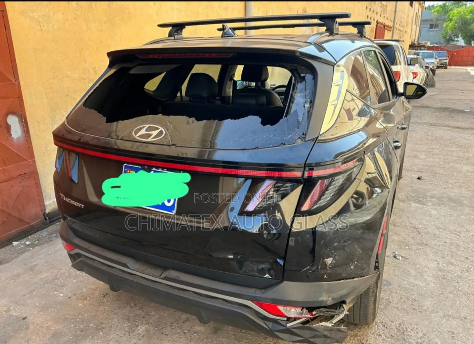 Hyundai Tucson 2022 Back Glass Windscreen Glass