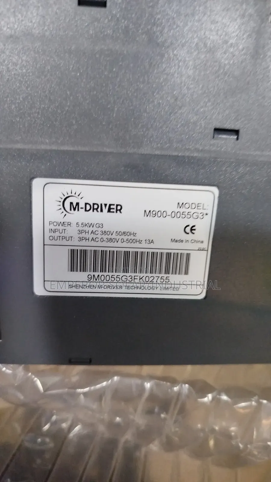 Frequency Drive (Vfd. 5.5kw)